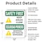 Signmission Safety Culture Sign, 12 in Width, Plastic, Rectangle, Bilingual OS-2PACK-SF-P-1218-L-10817 - alternate 2